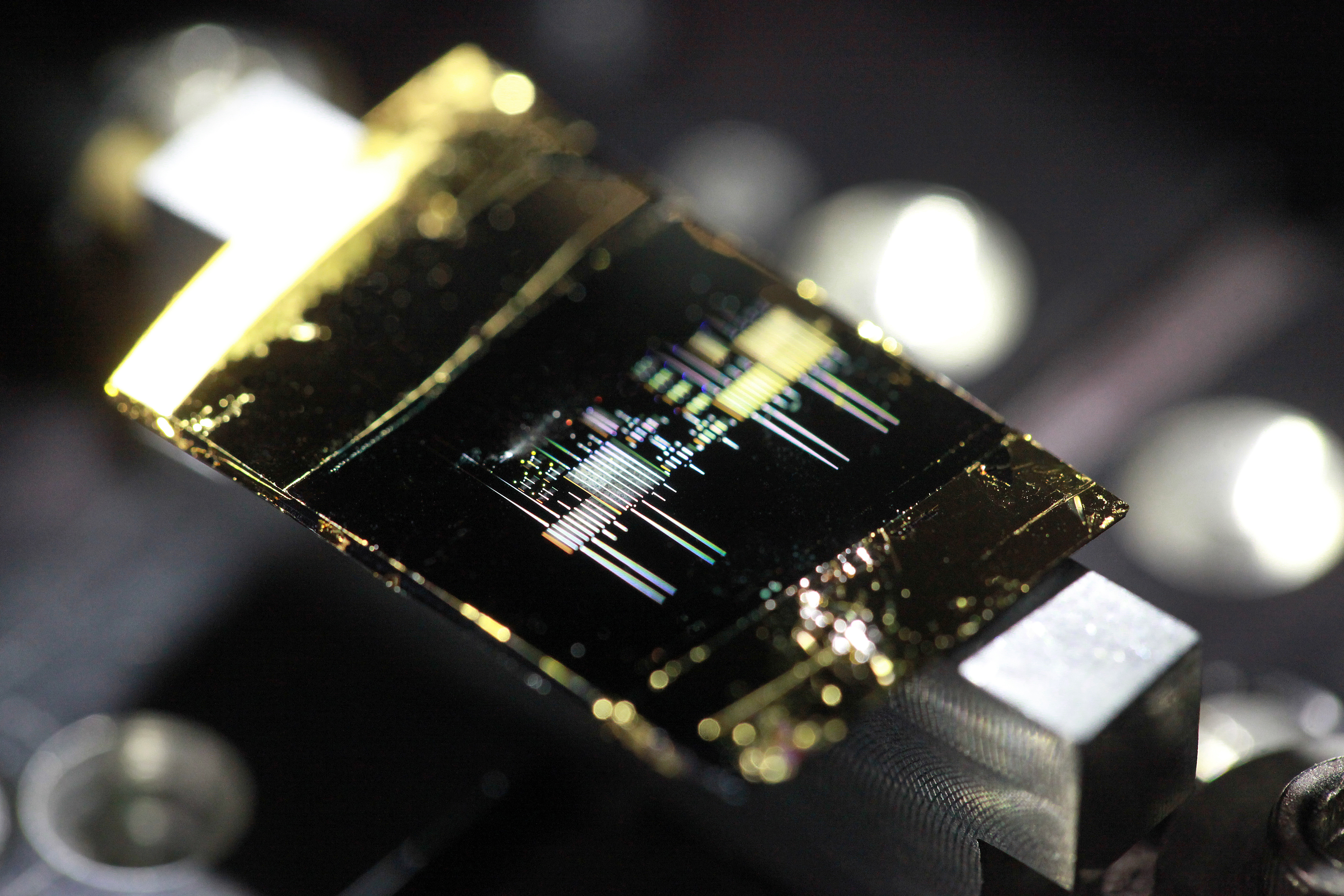 A modulator chip, WISE group, DTU Fotonik.